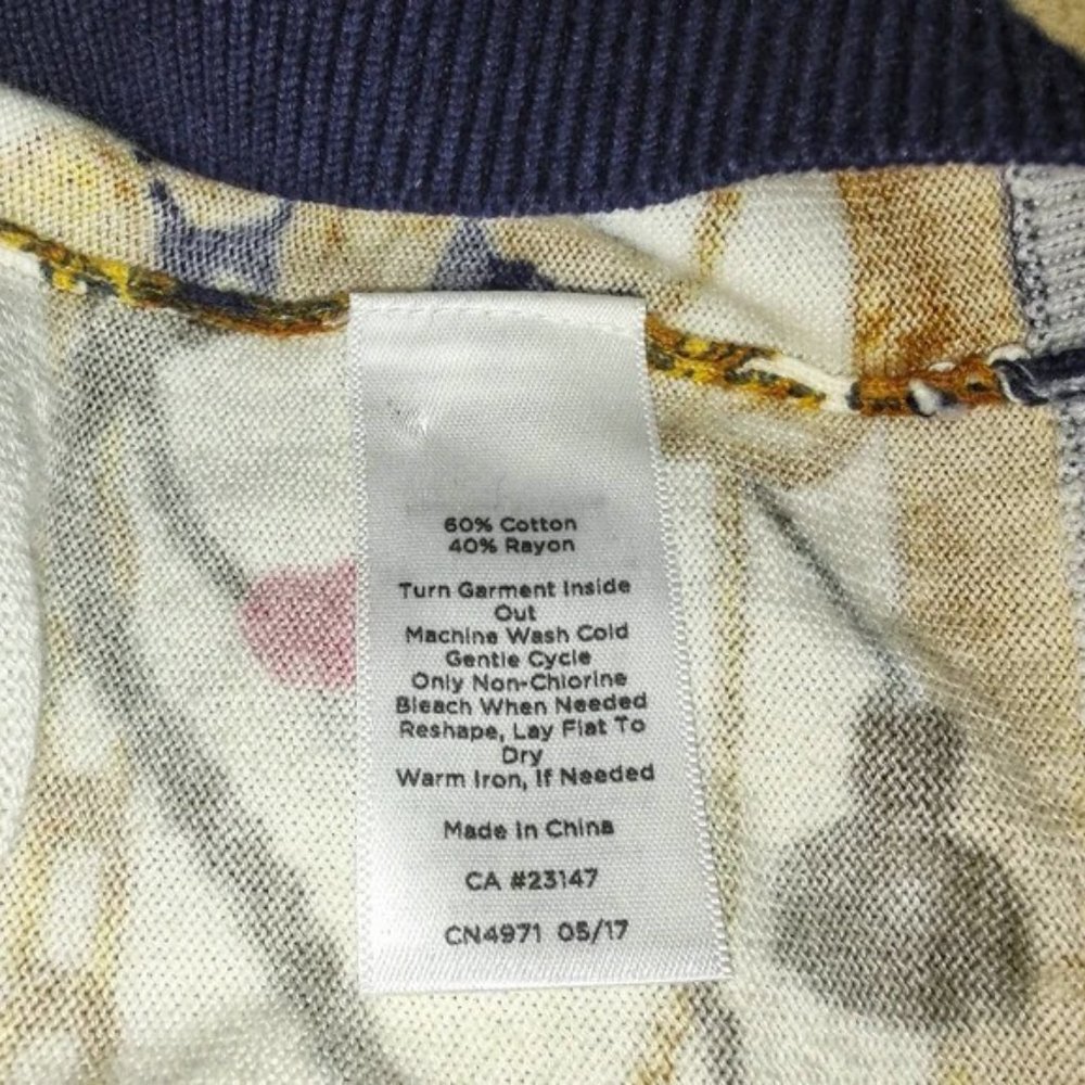 Talbots Status Print Charming Cardigan - image 8